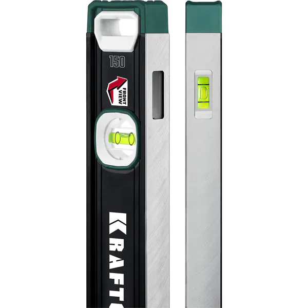 Уровень Kraftool A-RATE CONTROL с инновационным зеркальным глазком 1500мм, точность 0.3мм/м 34986-150