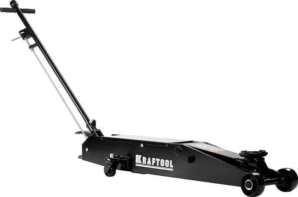 Домкрат подкатной Kraftool для тяжелой техники 5т,150-560мм 43455-5