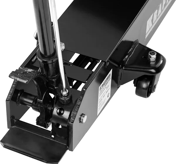 Домкрат подкатной Kraftool для тяжелой техники 5т,150-560мм 43455-5