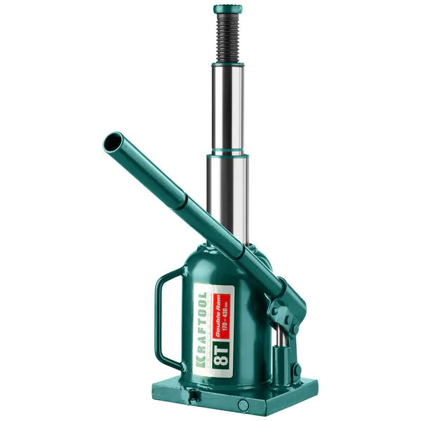 Домкрат двухштоковый бутылочный Kraftool DOUBLE RAM, 8т,170-430мм 43463-8