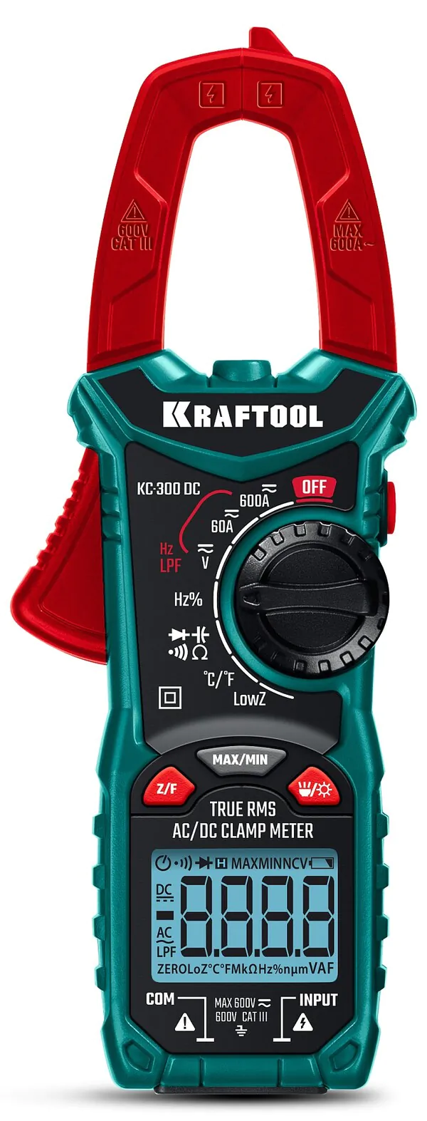 Цифровые токовые клещи KRAFTOOL KC-300DC 59830
