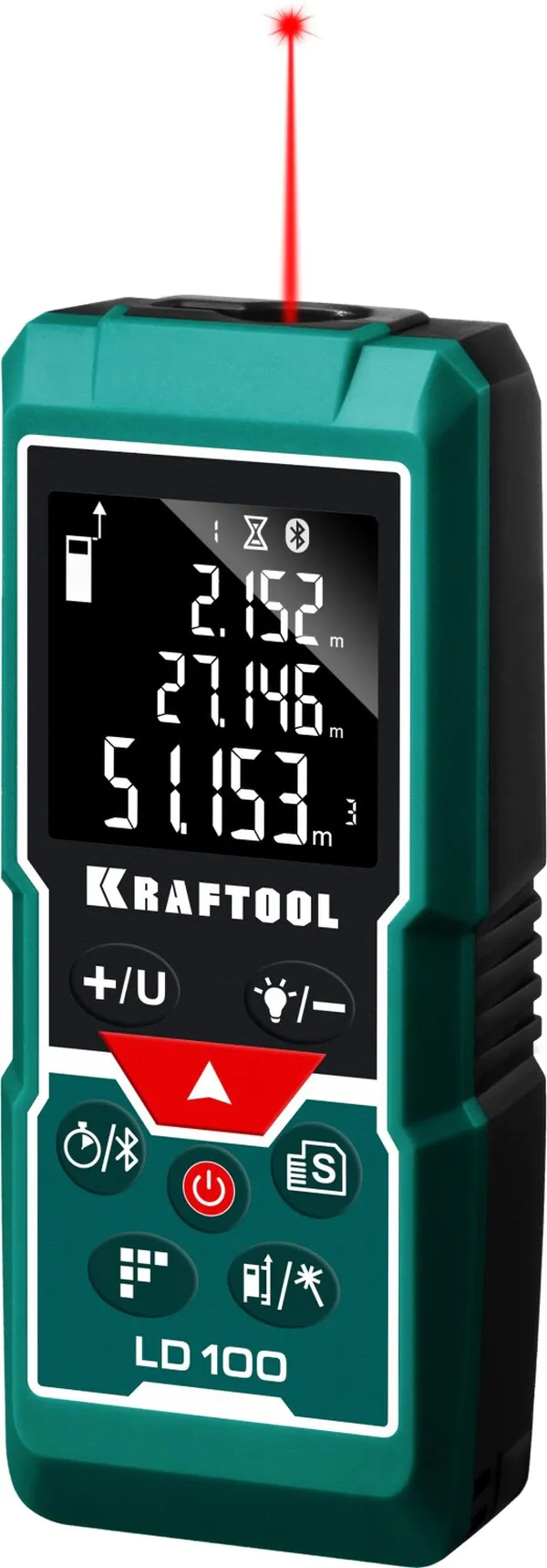 Дальномер лазерный Kraftool LD-100 5см-100м 34765