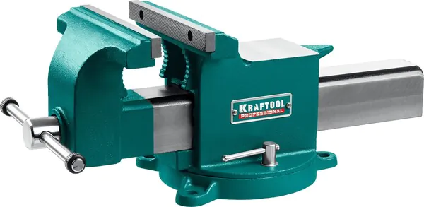 Тиски слесарные стальные KRAFTOOL STEEL 200мм 32701-200