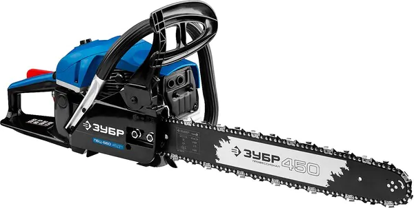 Пила цепная бензиновая Зубр Профессионал 6см3 45см ПБЦ-560 45ДП