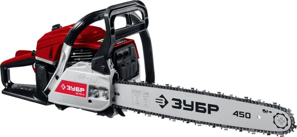 Пила цепная бензиновая Зубр Профессионал 52см3 45см ПБЦ-М52-45