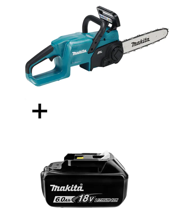 Аккумуляторная пила цепная Makita DUC307Z LXT + подарок Аккумулятор BL1860B DUC307Z+632F69-8