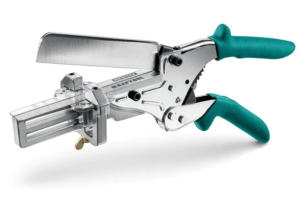 Ножницы KRAFTOOL PELIKAN 120 до 120 мм, удлиненные угловые для пластмассовых и резиновых профилей 23370