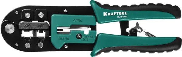 Кримпер универсальный Kraftool RJ-Pro (RJ45, RJ11,RJ12) 22698