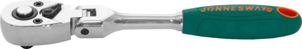 Рукоятка трещоточная с шарниром JONNESWAY 1/4"DR, 36 зубцов, 155 мм R4102