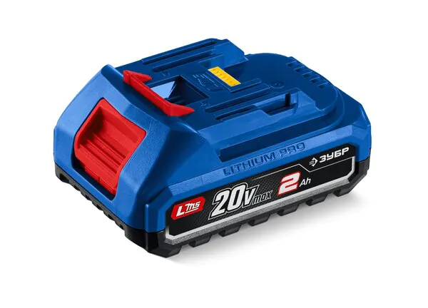 Аккумулятор ЗУБР ПРОФЕССИОНАЛ Power PRO, 20В, 2.0Ач, LMS BP-P-20-2