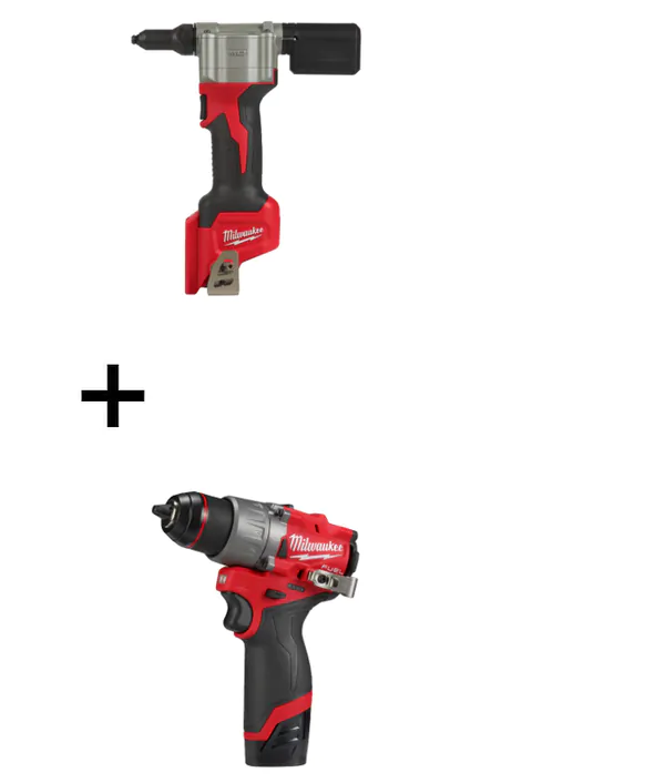 Аккумуляторный набор Milwaukee M12 FDD2-202X 4933479873+M-12 BPRT-0 4933464404