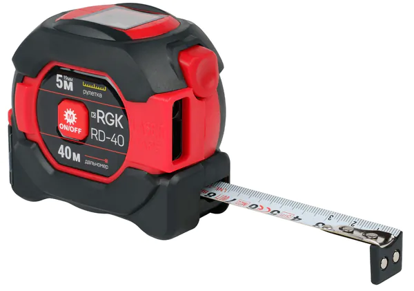 Дальномер лазерный с рулеткой RGK RD-40 774871