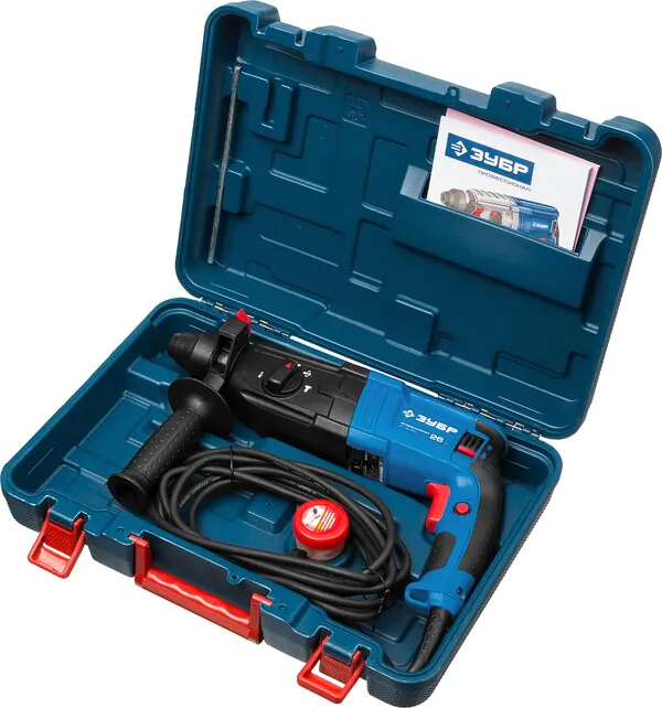 Перфоратор Зубр SDS-plus Профессионал ЗП-26-800 К