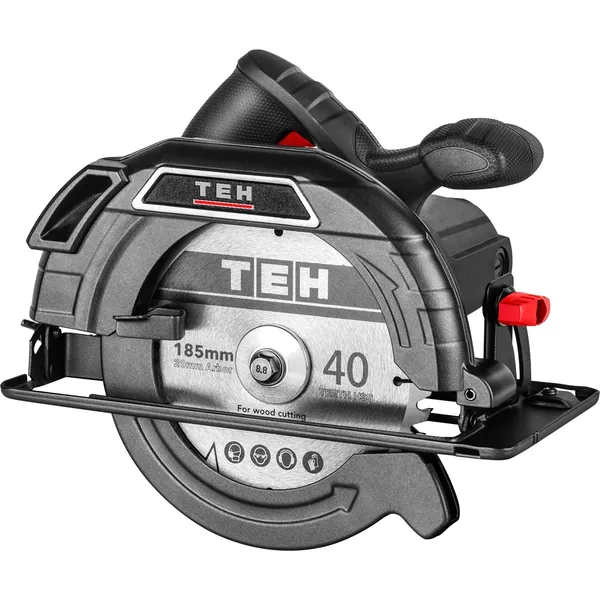 Пила дисковая  циркулярная  TEH 185мм TC18515