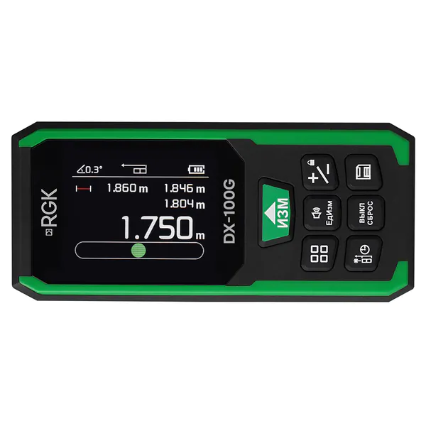 Дальномер лазерный RGK DX-100G 723412