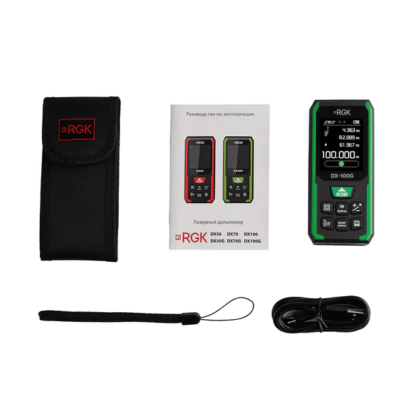 Дальномер лазерный RGK DX-100G 723412