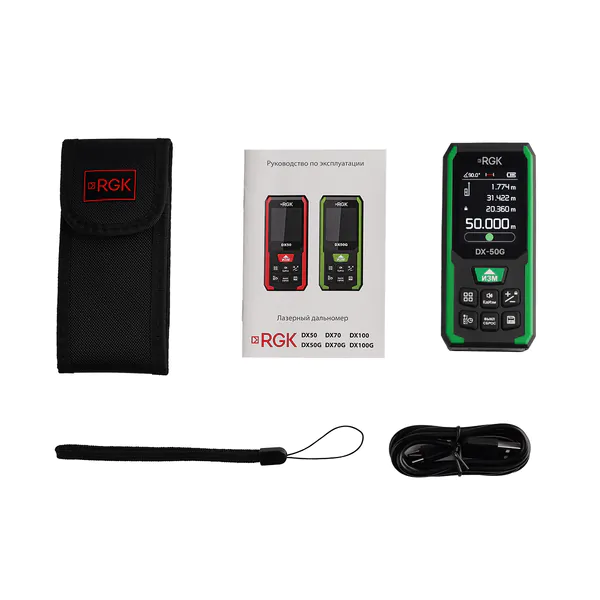 Дальномер лазерный RGK DX-50G 723399