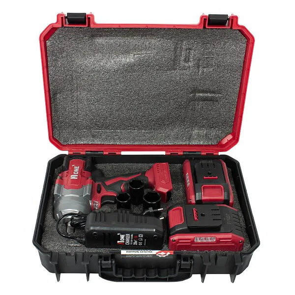 Аккумуляторный гайковерт Number ONE CIW30/4.0-PRO-BL 1200Hm 20V 5.0Ah 2акк+З/У