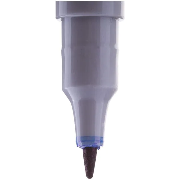 Маркер Crown перманентный двухсторонний синий MultiMarkerTwin 2мм/1мм P-800Wс