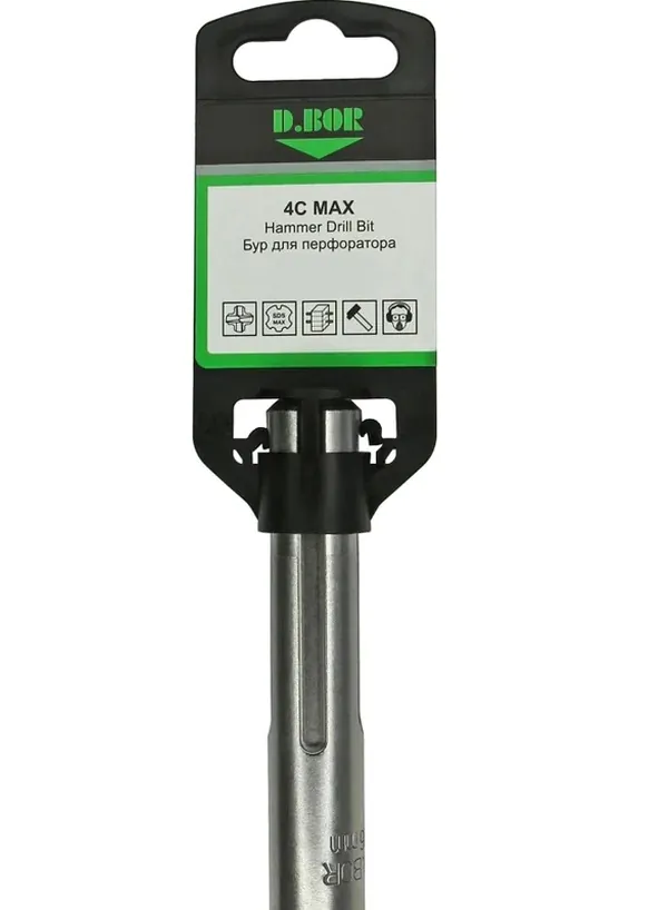 Бур d.Bor sds-max 4C max 32*1360/1500мм 4-cutting 4MD32L1500