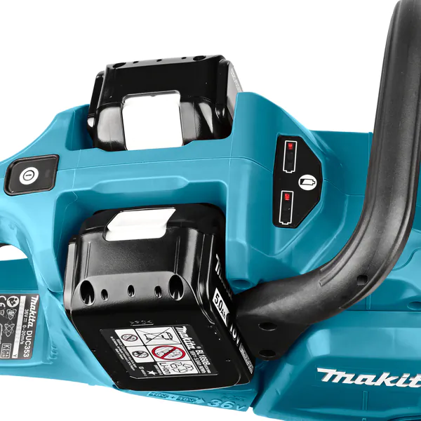 Аккумуляторная пила цепная Makita DUC353Z + Аккумулятор Makita BL1860B 2шт