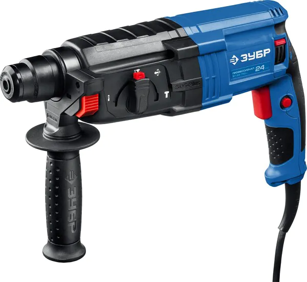 Перфоратор Зубр SDS-plus Профессионал ЗП-24-750 К