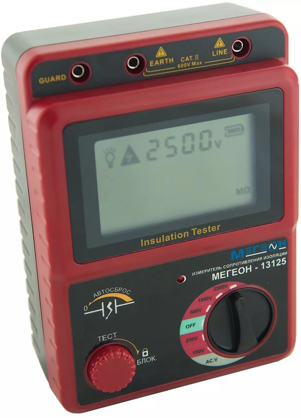 Мегаомметр МЕГЕОН 13125 00000003393