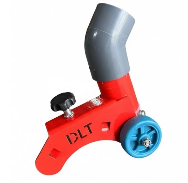 Пылеотвод универсальный из нерж.стали DLT для прямого реза 90° 4436