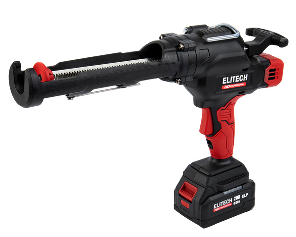 Аккумуляторный пистолет для герметика Elitech CCG 20SL6 (E2208.013.01)