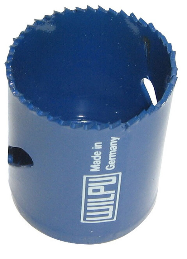 Коронка биметаллическая WILPU 22мм  мелкий зуб  31022 00101