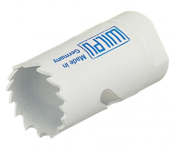 Коронка биметаллическая WILPU 27мм  крупный зуб  30027 00101