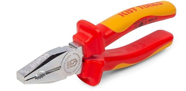 Пассатижи диэлектрические КВТ "Эксперт" 180мм 67358