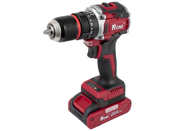 Аккумуляторная дрель ударная Number ONE CDI 20/2.6-IN-BR