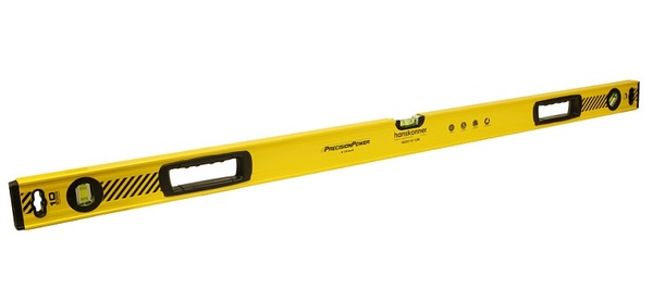 Уровень Hanskonner 1200мм,3 колбы,усилен,фрезеров.,магнит HK2015-01-1200