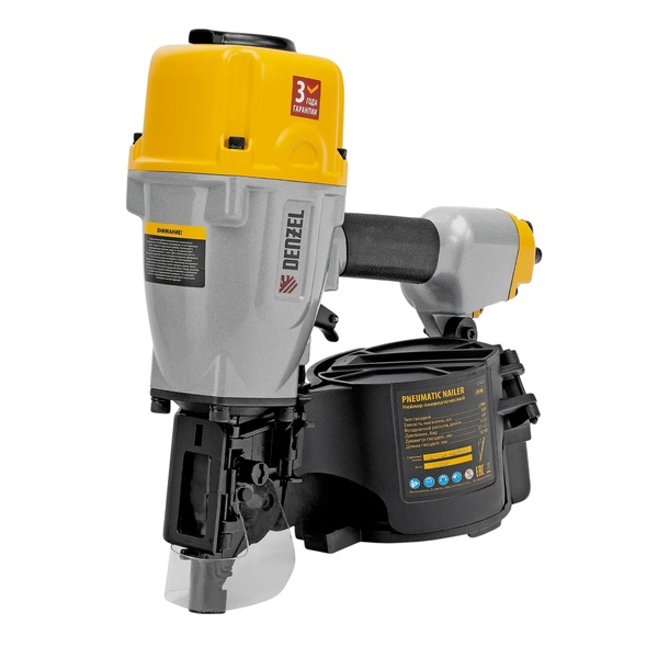 Пневматический нейлер Denzel CN90 для гвоздей CNW 50-90мм 57422