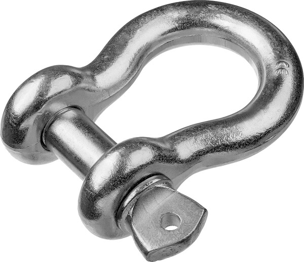 Скоба ЗУБР Профессионал  1″  25.4 мм , 2 шт, палец 29 мм, г/п 8.5 тн, цинк, омегообразная  304525-25 