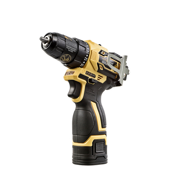 Аккумуляторная дрель б/щ Hanskonner PLATINUM, 14, 4В, 45Нм, 2х2.0Ач, 10мм, сумка-кейсHCD1645BLC