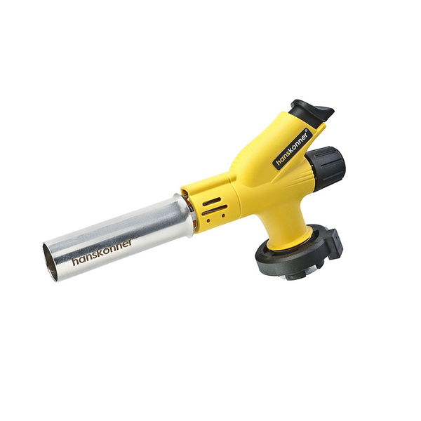 Горелка газовая Hanskonner пьезоподжиг, защита от вспышек, HK5015-KL-01