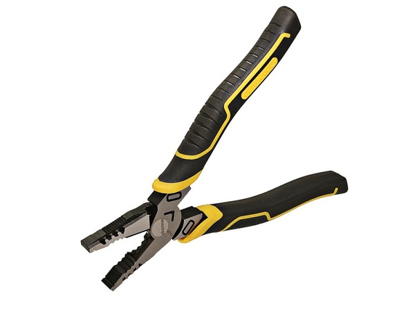 Пассатижи Hanskonner 200мм, эксц. шарнир,+30% к силе реза, TPR рукоятки, HK1020-02-1-200