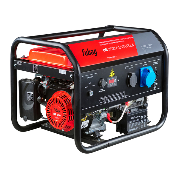 Генератор бензиновый Fubag BS 3500 A ES DUPLEX 46740