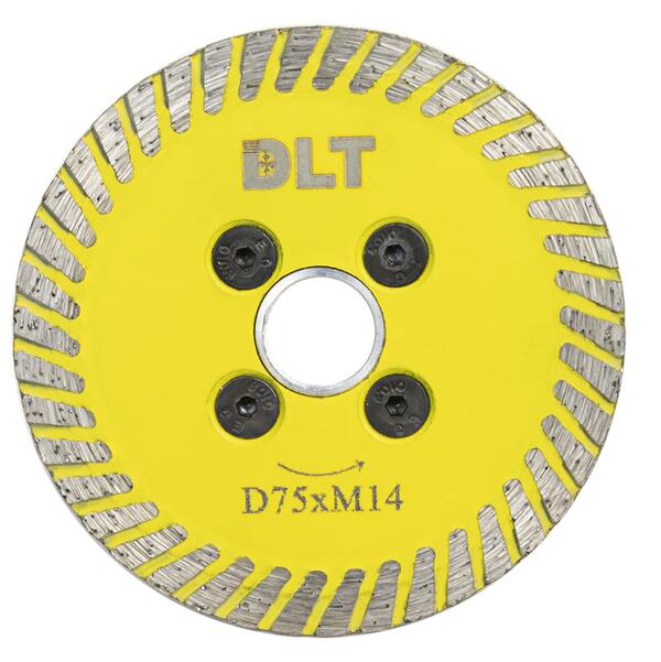 Диск алмазный DLT MINI TURBO 75мм, толщина 2мм (для чистки клея) 1179