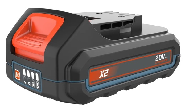 Аккумулятор SENIX B20X2, 20V, 2.0 Ач, Li-ion
