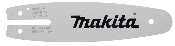 Шина для садовых пил Makita (длина 15см/6", шаг 0,325", паз 1,1мм, SN, 32 звеньев) 1912F1-4