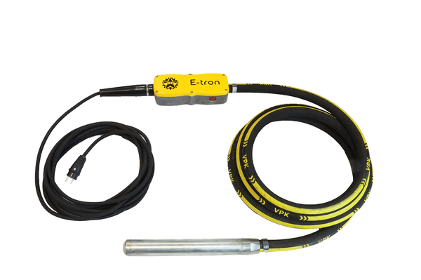 Вибратор глубинный высокочастотный VPK E-tron 50/220/5/10 ВЧ со встроенным преобразователем 12010012715