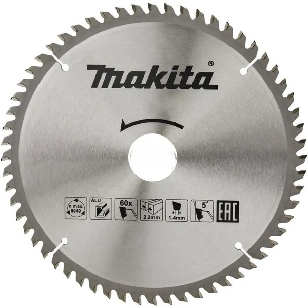 Диск пильный по алюминию Makita 190*30/20*2.2/1.4*60T D-81371