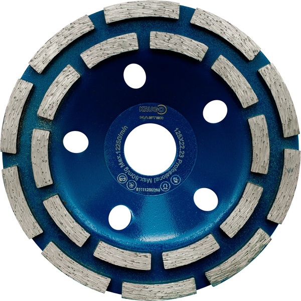 Чашка алмазная сегментная KRUGO MASTER 125*5 (для бетона) 81111250289