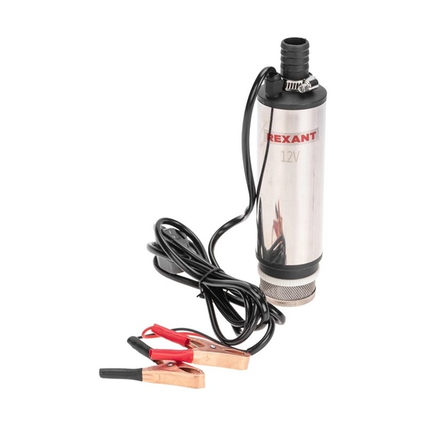 Насос перекачки топлива погружной REXANT 12В 35л/мин с фильтром 51мм 80-0214