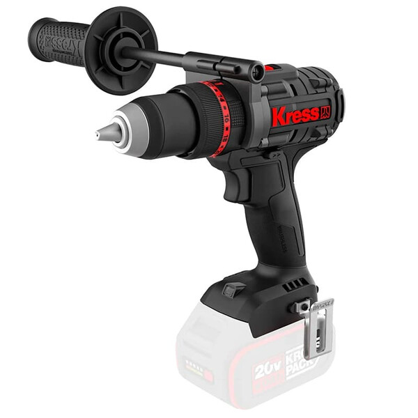 Аккумуляторная дрель-шуруповерт ударная KRESS KUC35.9 без АКБ и ЗУ