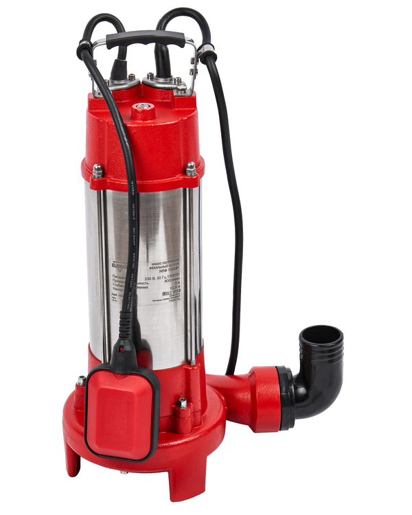 Насос фекальный Elitech НПФ 1500Р 205640