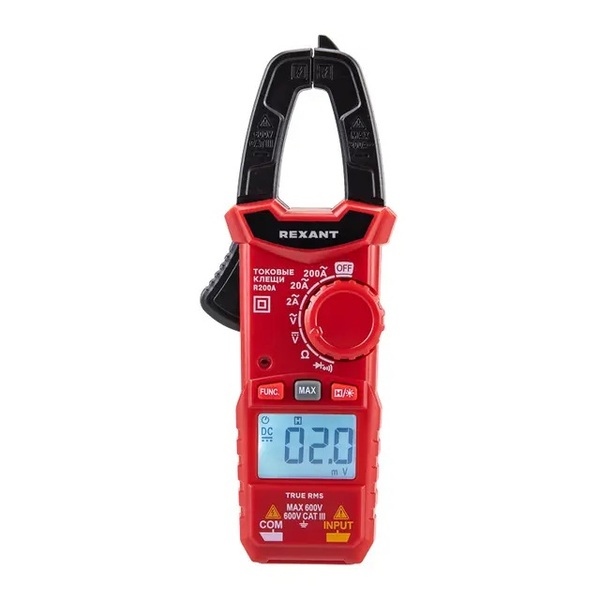Токовые клещи REXANT R200A 13-3201